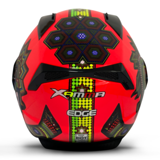 Foto 4 | Foto 4 | Casco Integral Edge XAMMA Multicolor Talla M