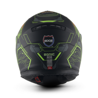 Foto 5 | Foto 5 | Casco Integral Edge SONIC Multicolor Talla M