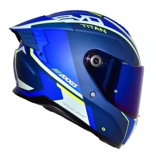 Foto 1 | Foto 1 | Casco Para Moto Talla Xl Certificado Hawktitn Azul Axxis