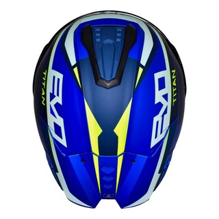 Foto 2 | Foto 2 | Casco Para Moto Talla Xl Certificado Hawktitn Azul Axxis