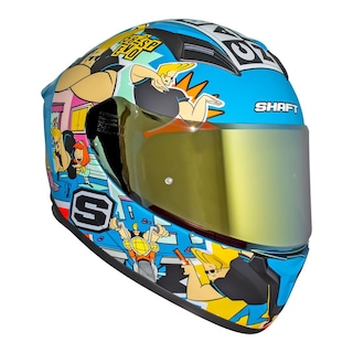 Foto 4 | Foto 4 | Casco Para Motociclista Talla L Integral Johnny Bravo Shaft