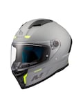 Casco Para Moto Mt Helmets Stinger 2 Gris Mate Certificado