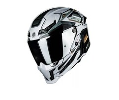 Casco De Moto Integral Ilm Mf509 Cyborg Gray