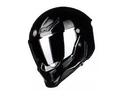 Casco De Moto Integral Ilm Mf509 Cyborg Negro