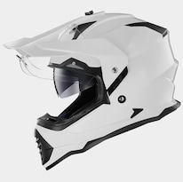 Casco De Moto Dual Sport Ilm Ws902 White