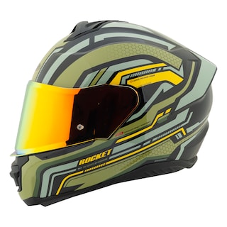 Foto 2 | Foto 2 | Casco Integral Rkt 110 Highside Olive + Mica Iridium