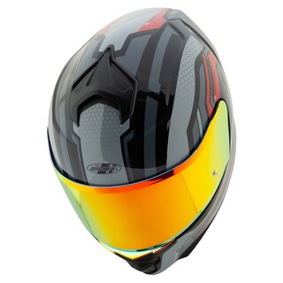 Foto 4 | Foto 4 | Casco Integral Rkt 110 Highside Charcoal + Mica Iridium