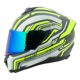 Foto 2 | Foto 2 | Casco Integral Rkt 110 Highside Blanco + Mica Iridium