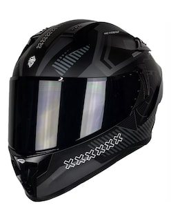 Foto 1 | Foto 1 | Casco Para Moto Kov Ares Knox Negro Gris Cert Dot Mica Humo
