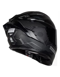 Foto 6 | Foto 6 | Casco Para Moto Kov Ares Knox Negro Gris Cert Dot Mica Humo