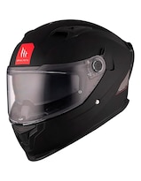 Casco Mt Helmets Braker A1 Negro Mate Certificación Ece2206
