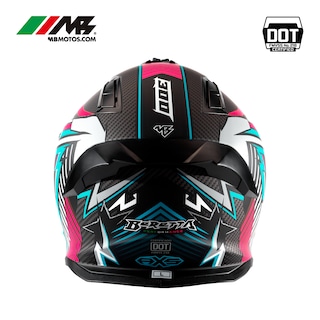 Foto 7 | Foto 7 | Casco Para Motocicleta Axs Beretta Azul