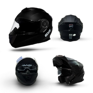 Foto 1 | Foto 1 | Casco Abatible Edge JET 2 color Negro Talla EG
