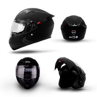 Foto 1 | Foto 1 | Casco Abatible Edge Pilot color Negro Talla M