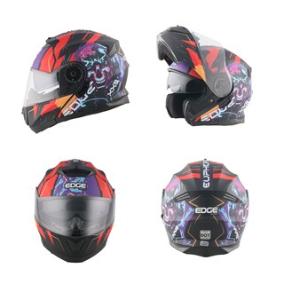 Foto 1 | Foto 1 | Casco Abatible Edge Euforia Multicolor Talla EG