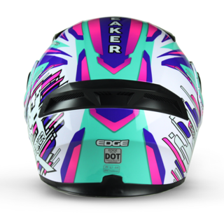 Foto 2 | Foto 2 | Casco Abatible Edge Skybreaker Multicolor Talla EG