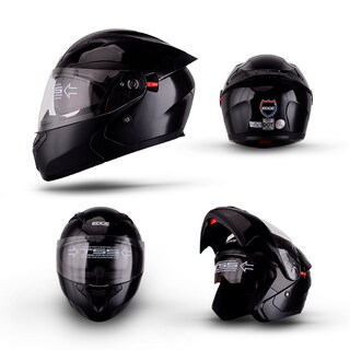 Foto 1 | Foto 1 | Casco Abatible para Motociclista Edge Pilot Negro Certificado Dot Talla XL