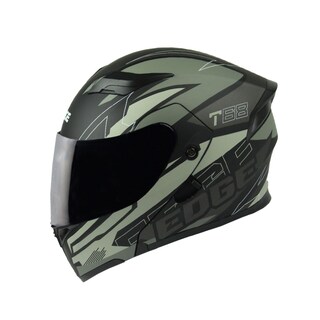 Foto 2 | Foto 2 | Casco Abatible Edge Helmets Oficial T68 Gris Certificado Dot Moto