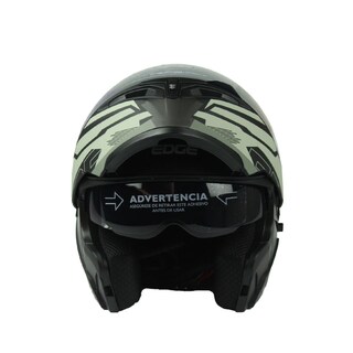 Foto 3 | Foto 3 | Casco Abatible Edge Helmets Oficial T68 Gris Certificado Dot Moto