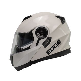 Foto 2 | Foto 2 | Casco Abatible Edge Helmets Oficial Jet 2 Blanco Certificado Dot Moto