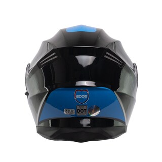 Foto 7 | Foto 7 | Casco Abatible Edge Helmets Oficial Jet 2 Mx-7 color Negro Certificado Dot Moto Talla L