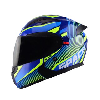 Foto 1 | Foto 1 | Casco Abatible Para Moto Pilot Edge Supernova Color Azul Talla M