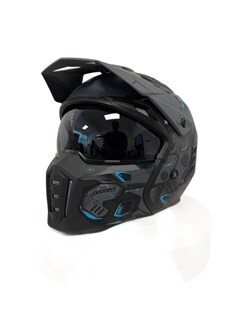 Foto 2 | Foto 2 | Casco Integral de Motociclista ILM Z302 Mechanical Red