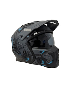 Foto 5 | Foto 5 | Casco Integral de Motociclista ILM Z302 Mechanical Red