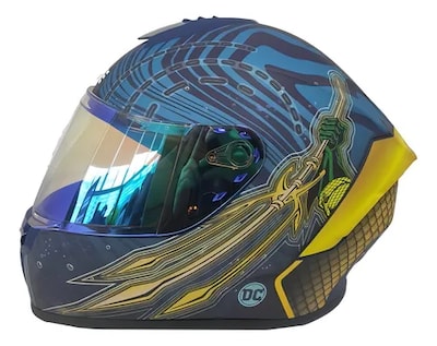 Foto 1 | Foto 1 | Casco Integral Edge Aquaman Dc Comics Certificado Dot Moto