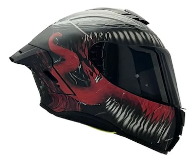 Foto 3 | Foto 3 | Casco Moto Integral Marvel Venom Vs Carnage Cert Ece 2206