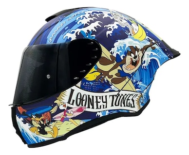 Foto 3 | Foto 3 | Casco Moto Integral Dc Comic Shanghai Looney Toones Ece 2206