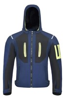 Chamarra Deportiva Edge Con Protecciones Azul