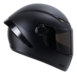 Foto 4 | Foto 4 | Casco para Motociclista Edge Extragrande Negro Certificado DOT