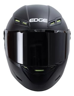Foto 2 | Foto 2 | Casco para Motociclista Edge Mediano Negro Certificado DOT