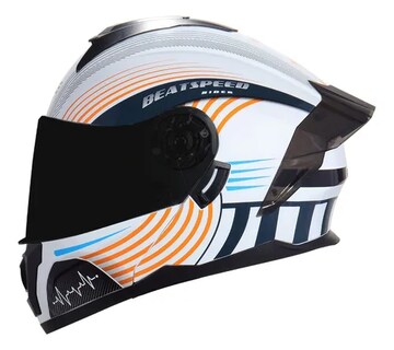 Foto 2 | Foto 2 | Casco para Motociclista Edge Boston Beatspeed Cert Dot