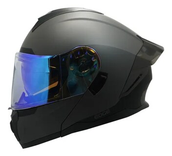 Foto 1 | Foto 1 | Casco Para Moto Abatible Edge Dot/ece Luz Led Doble Visor
