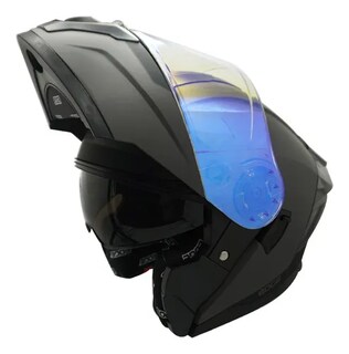 Foto 3 | Foto 3 | Casco Para Moto Abatible Edge Dot/ece Luz Led Doble Visor