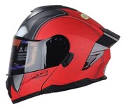 Casco Para Moto Abatible Deadpool Dot/ece 2206