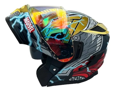 Foto 2 | Foto 2 | Casco Para Moto Abatible Thor Dot