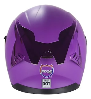 Foto 3 | Foto 3 | Casco Para Moto Integral Morado Mate Edge Dot