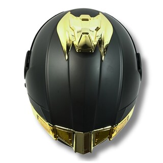 Foto 8 | Foto 8 | Casco 2w Abatible Fury Negro Mate Con Led L