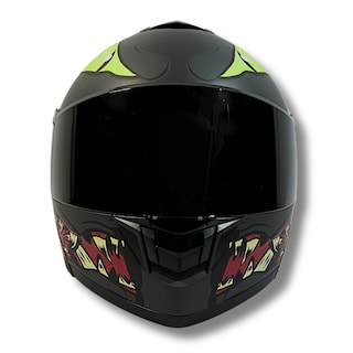 Foto 1 | Foto 1 | Casco 2w Abatible Monster Negro Mate S
