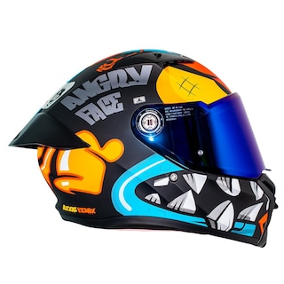 Foto 5 | Foto 5 | Casco Integral Axxis Fenix Doble Certificacion Azul Talla L Azul
