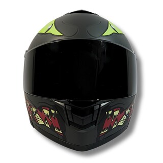 Foto 1 | Foto 1 | Casco 2w Abatible Monster Negro Mate Xxl