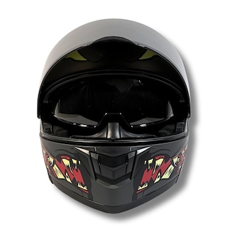 Foto 2 | Foto 2 | Casco 2w Abatible Monster Negro Mate Xxl