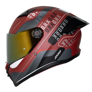 Foto 1 | Foto 1 | Casco Integral Axxis Fenix Rojo Doble Certificacion Talla L