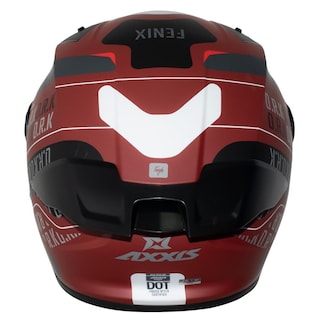 Foto 2 | Foto 2 | Casco Integral Axxis Fenix Rojo Doble Certificacion Talla L