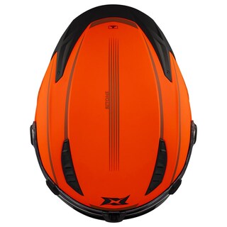 Foto 5 | Foto 5 | Casco Moto Abatible Lentes Certificado Naranja Talla Xl