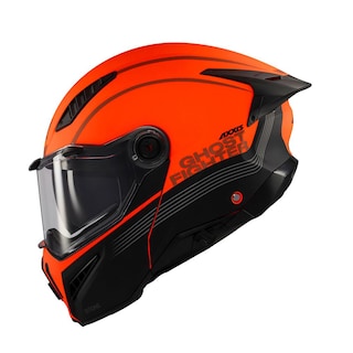 Foto 1 | Foto 1 | Casco Moto Abatible Lentes Certificado Naranja Talla Xxl