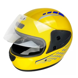 Foto 1 | Foto 1 | Casco Para Motocicleta Con Visor Protector L. Eo Safe Imports Esi-8917 Amarillo